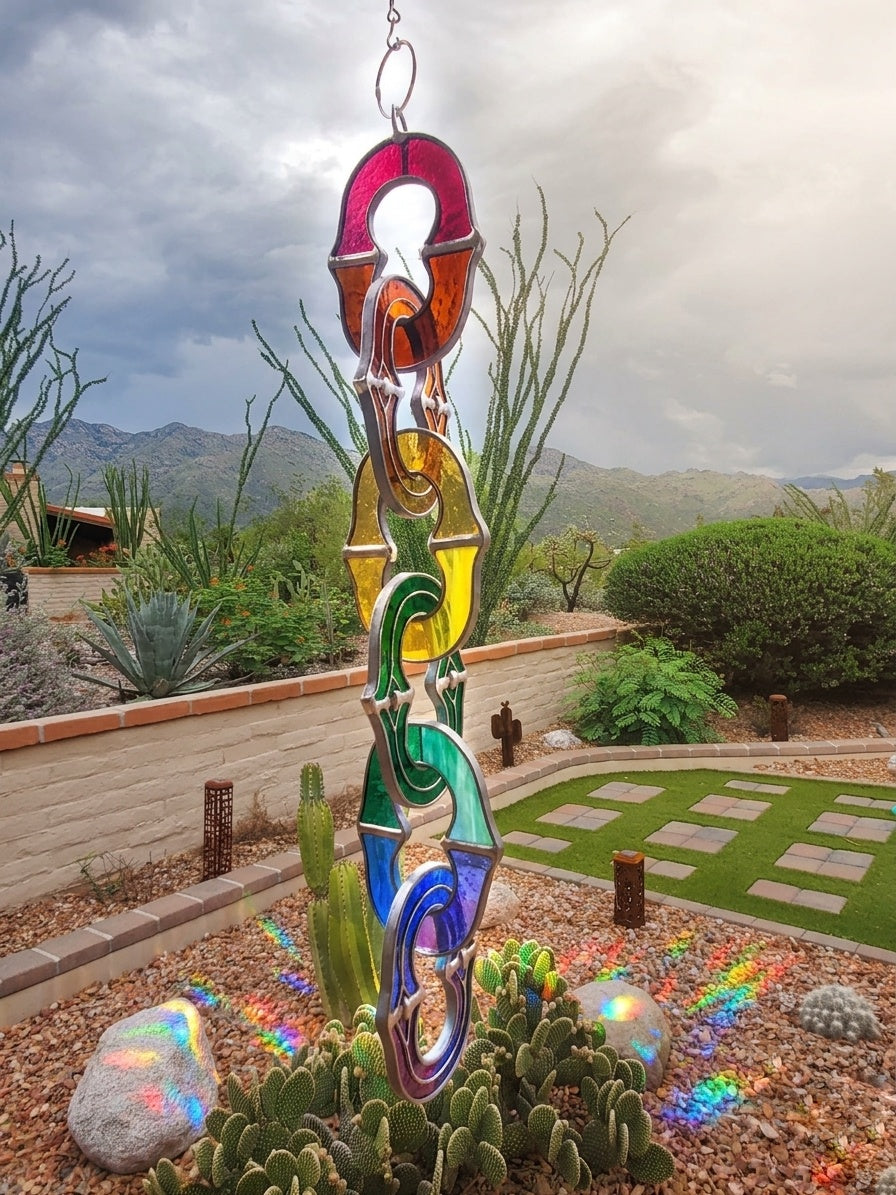 Rainbow Chain Mobile