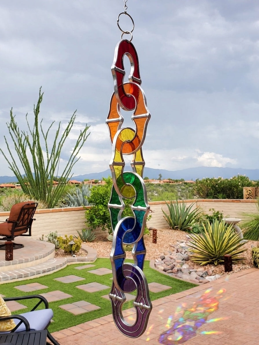 Rainbow Chain Mobile