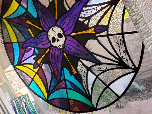 Wednesday Addams Window Panel